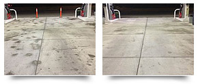 Gas Station Pressure Cleaning